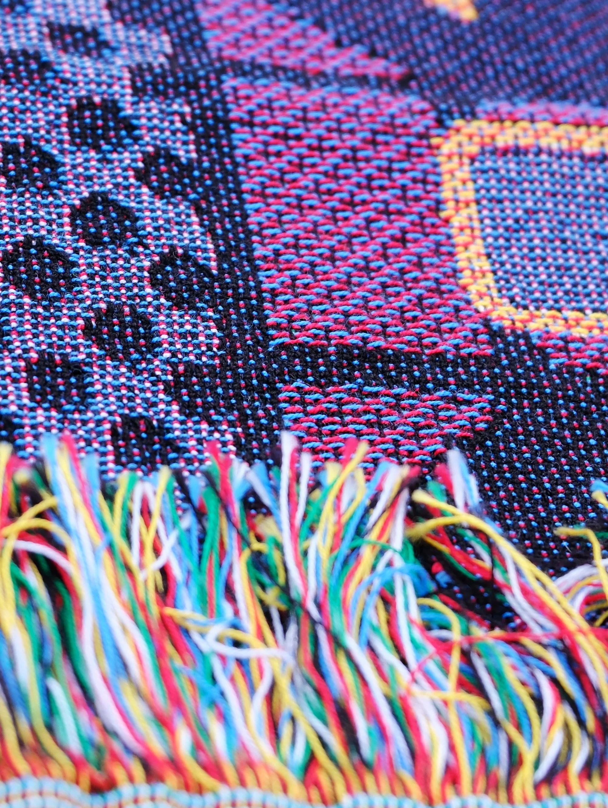 Space Ship - Woven Throw Blanket — ULTRAFAROUT - Highest Quality